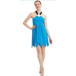 Rcmcif Halloween Costume for Adult Couple Mens Women's Cosplay Dress Small CC1